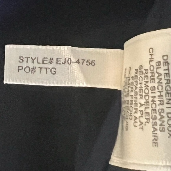 ELIZA J PLEATED 3/4 SLEEVE SHEATH DRESS IN NAVY NWT WOMEN'S‎ SIZE 2 - Picture 16 of 16